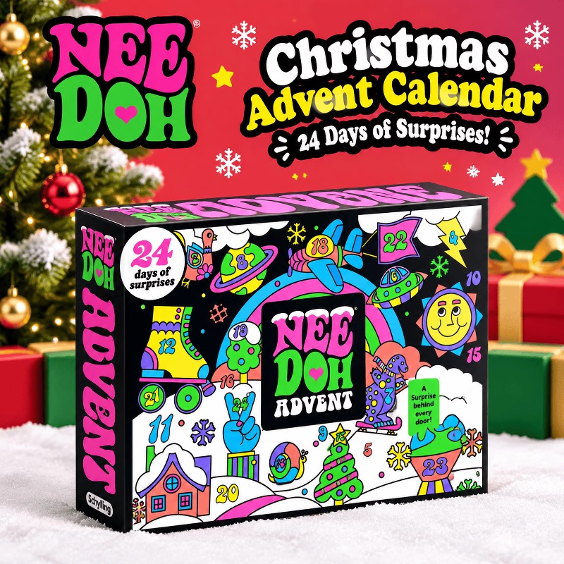 2026 NeeDoh Christmas Countdow - Kids Toys Xmas review and price