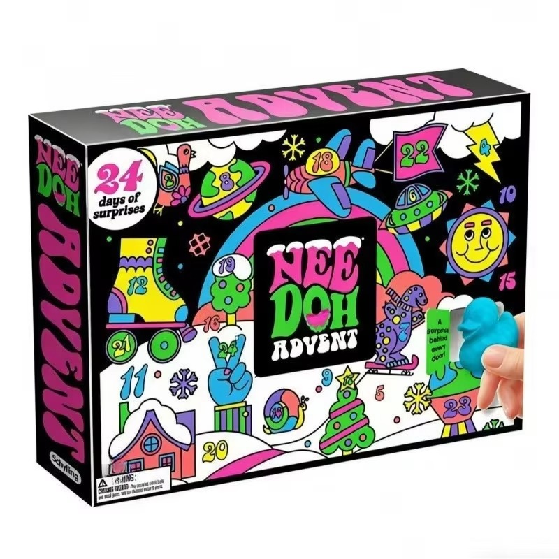 2026 NeeDoh Christmas Countdow - Kids Toys Xmas review and price