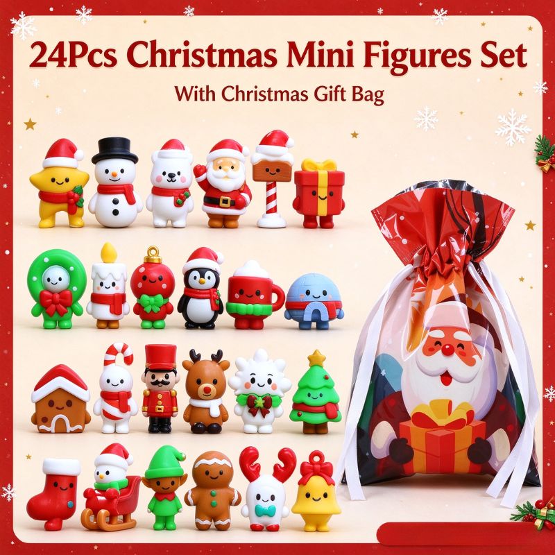 Christmas Mini Figures Blind B - Kids Toys Xmas review and price