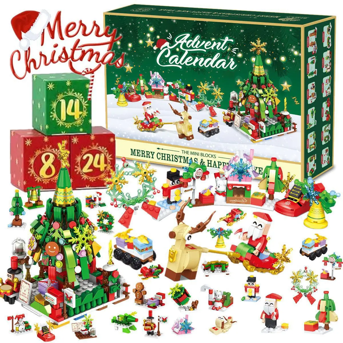 New 24Years Christmas building - Kids Toys Xmas review and price