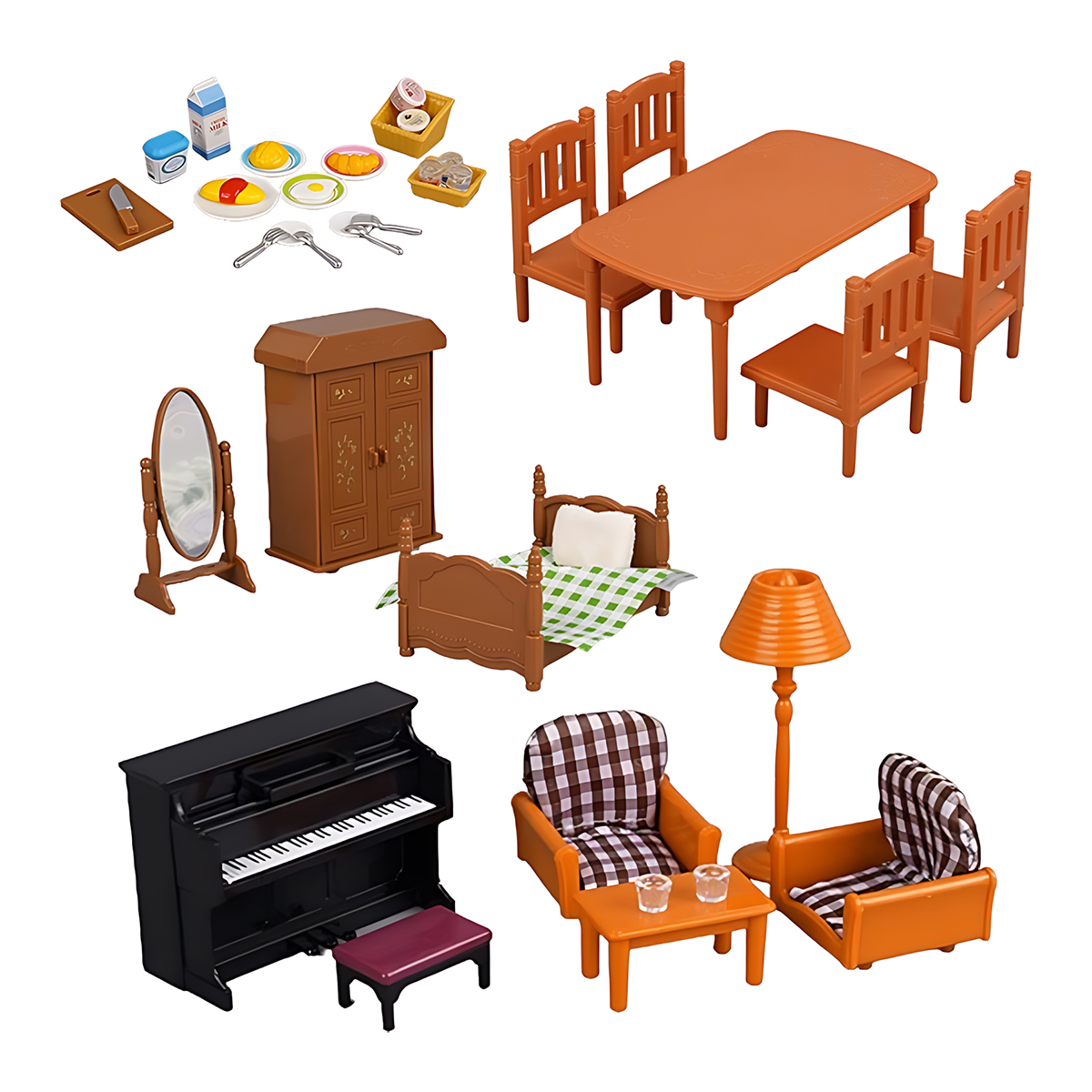 Miniature Furniture 1:12 Dollh - Kids Toys Kitchen Set review and price
